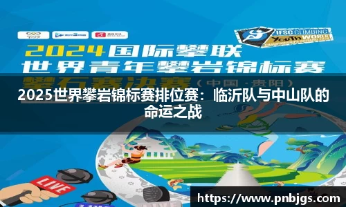 2025世界攀岩锦标赛排位赛:临沂队与中山队的命运之战
